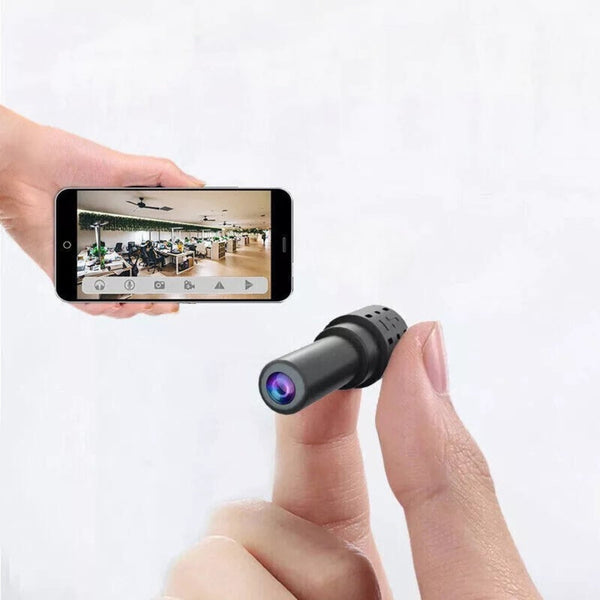 2Mp Wifi Mini Camera With Loop Recording & Mobile App Control Security Cameras