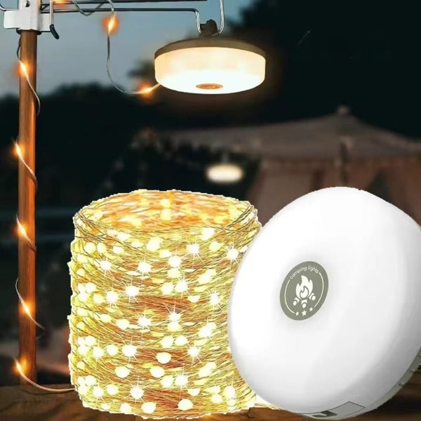 10M Waterproof Led Camping Lamp Strip 4 In Atmosphere Light For Tent Garden Other Camp Lighting