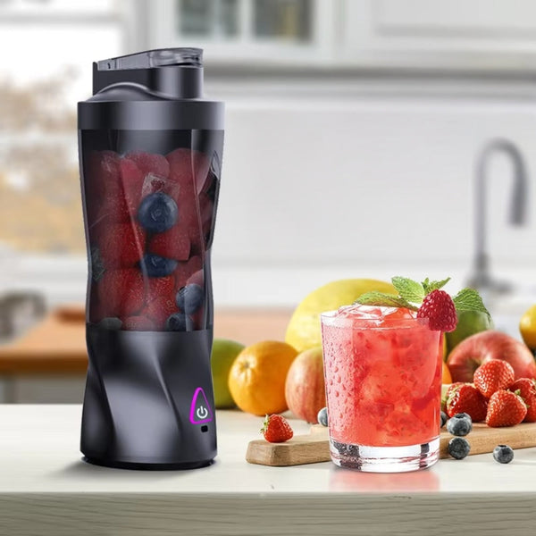 700Ml Electric Juicer Usb Rechargeable Smoothie Blender Countertop Blenders