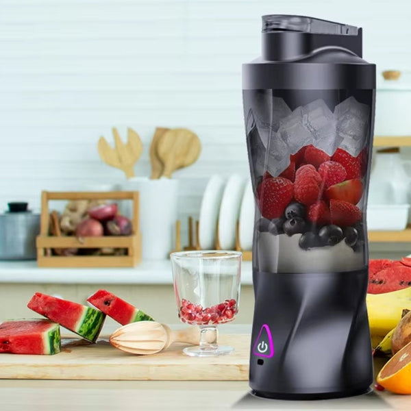 700Ml Electric Juicer Usb Rechargeable Smoothie Blender Countertop Blenders