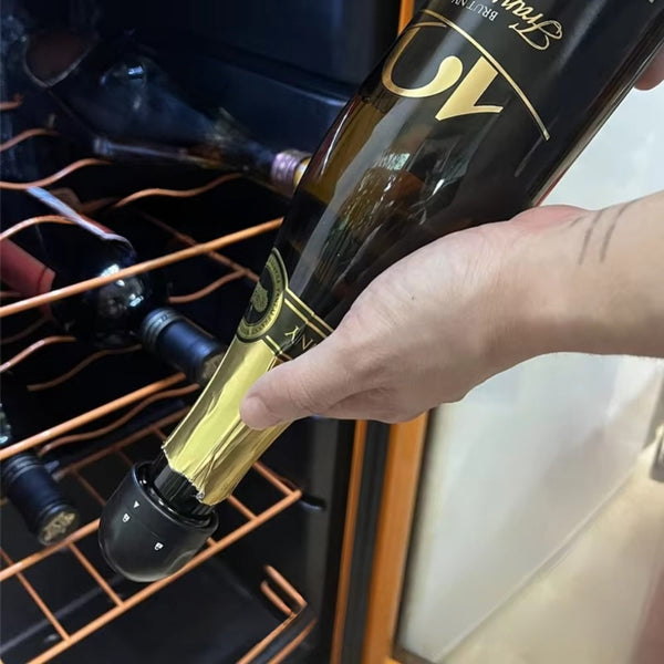 2Pcs Vacuum Red Wine Bottle Cap Stopper Silicone Sealed Champagne Bottle Stoppers