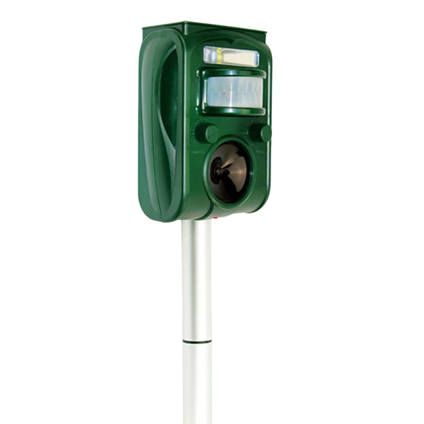 Solar Ultrasonic Pest Repellent Pir Sensor 6 8M Adjustable Ultrasonic Pest Repellers