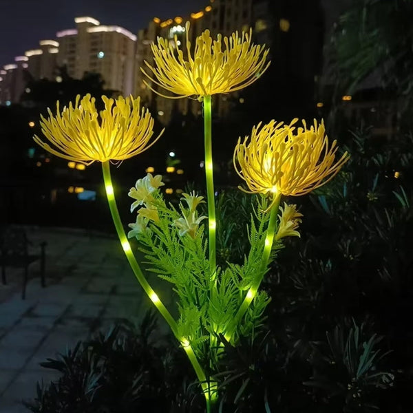 Solar Flower Garden Lights Outdoor Lighting Accessories