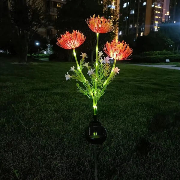 Solar Flower Garden Lights Outdoor Lighting Accessories