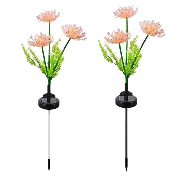 Solar Flower Garden Lights Outdoor Lighting Accessories