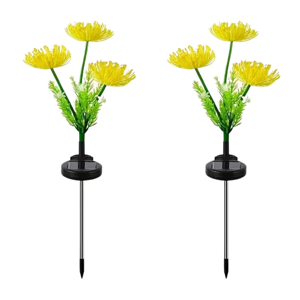 Solar Flower Garden Lights Outdoor Lighting Accessories