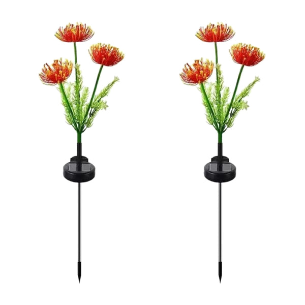 Solar Flower Garden Lights Outdoor Lighting Accessories