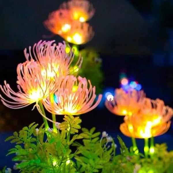 Solar Flower Garden Lights Outdoor Lighting Accessories