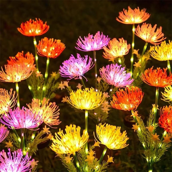 Solar Flower Garden Lights Outdoor Lighting Accessories