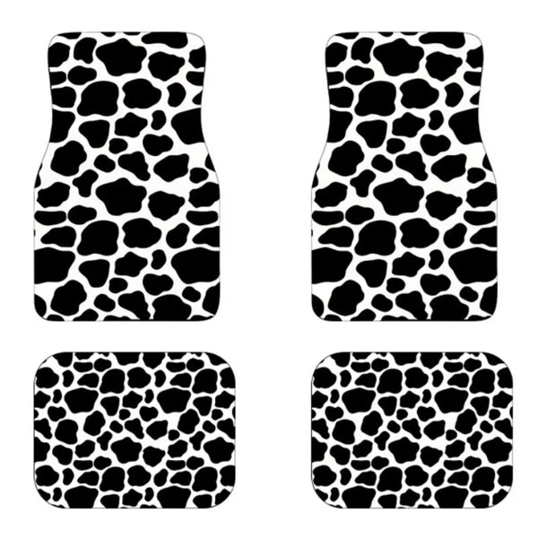 4 Piece Bohemian Car Mats Floor Mats Carpets