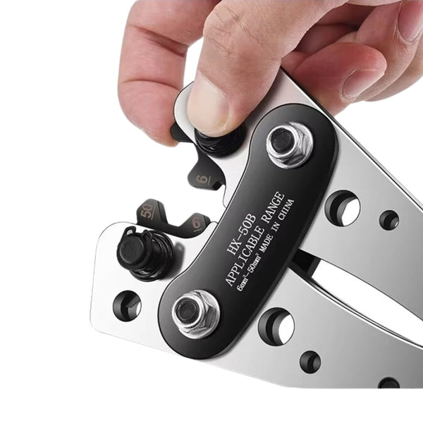 Heavy Duty Cable Crimper Awg 10 Hx50b Hand Crimpers & Strippers