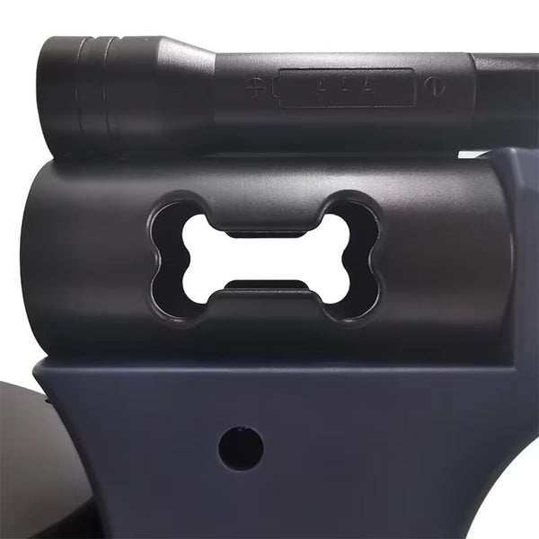 Retractable Dual Dog Leash With Led Light And Independent Braking Leads & Head Collars