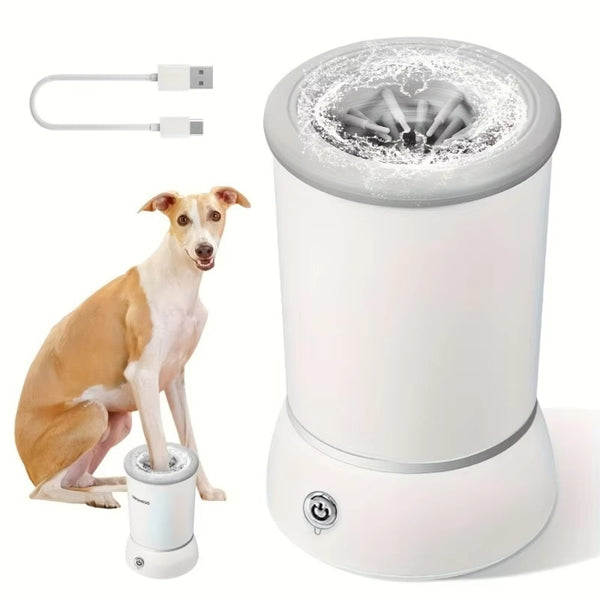 Electric Pet Paw Cleaner Automatic Portable Low Noise Dog Grooming