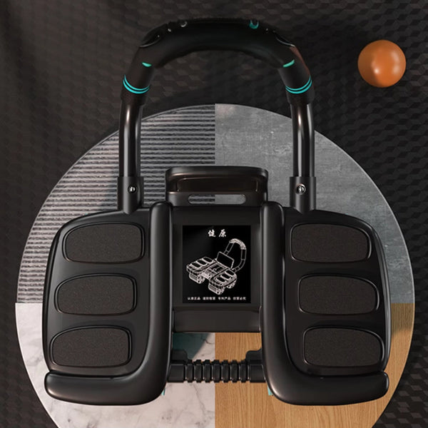 Automatic Rebound Abdominal Wheel Roller With Elbow Support And Phone Holder Abdominal Machines