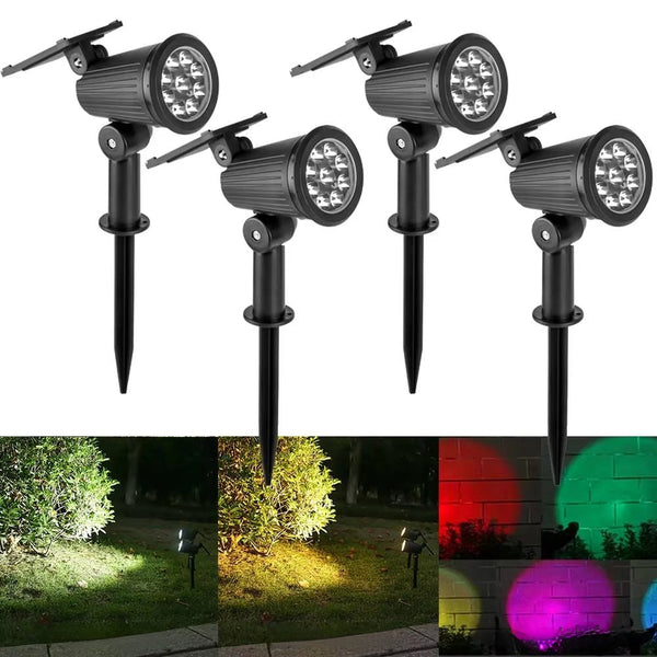 9 Led Solar Spot Light Outdoor Waterproof Garden Landscape Lighting Outdoor Lighting Accessories
