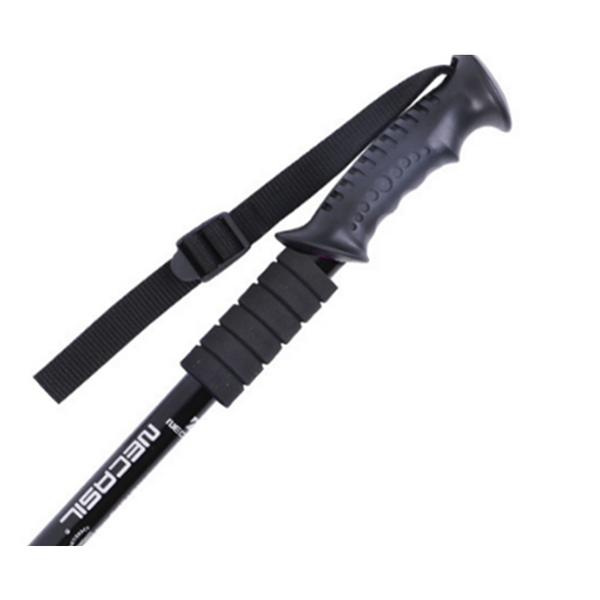 Straight Shank Trekking Pole Lock Telescopic Belt 3 Section Shock Absorber Walking & Trekking Sticks