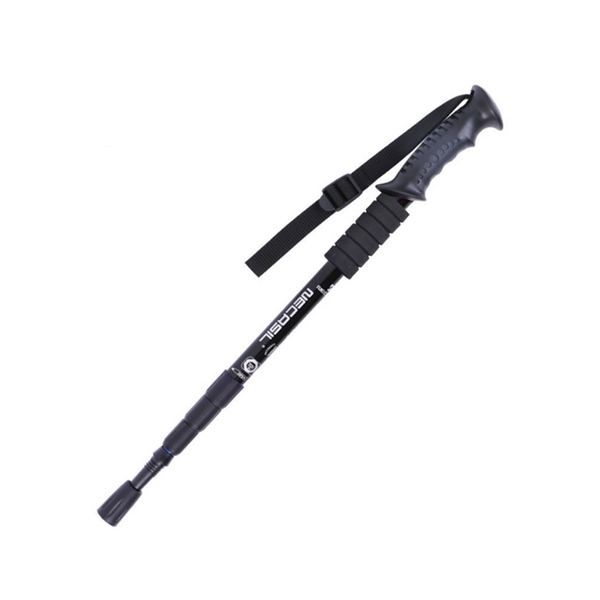 Straight Shank Trekking Pole Lock Telescopic Belt 3 Section Shock Absorber Walking & Trekking Sticks