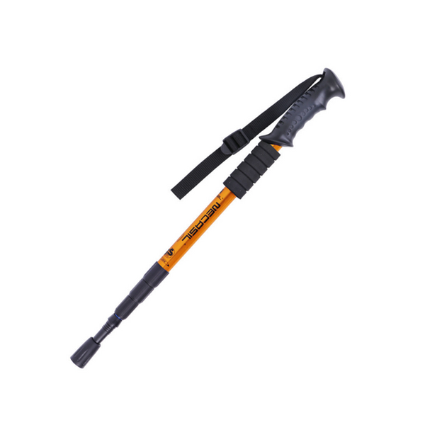 Straight Shank Trekking Pole Lock Telescopic Belt 3 Section Shock Absorber Walking & Trekking Sticks
