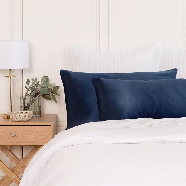 Mulberry Silk Pillowcases Twin Pack 51Cm 76Cm Pillow Cases