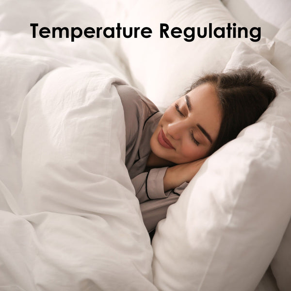 Royal Comfort Blended Bamboo Quilt Cover Set Dark Ivory Double Quilt Covers