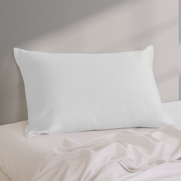 Pure Silk Pillow Case By Royal Comfort Silver Pillow Cases