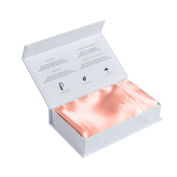 Pure Silk Pillow Case By Royal Comfort Blush Pillow Cases