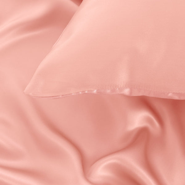 Pure Silk Pillow Case By Royal Comfort Blush Pillow Cases