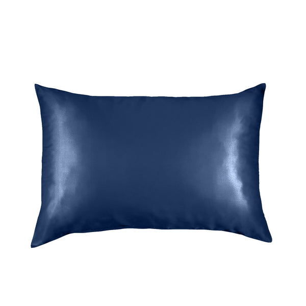 Pure Silk Pillow Case By Royal Comfort Navy Pillow Cases
