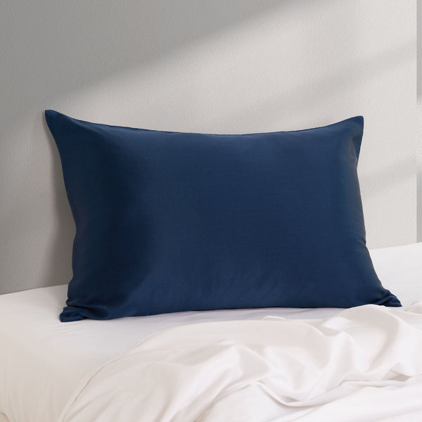 Pure Silk Pillow Case By Royal Comfort Navy Pillow Cases