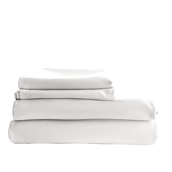 Royal Comfort Balmain 1000Tc Bamboo Cotton Quilt Cover Sets (Queen) White Quilt Covers