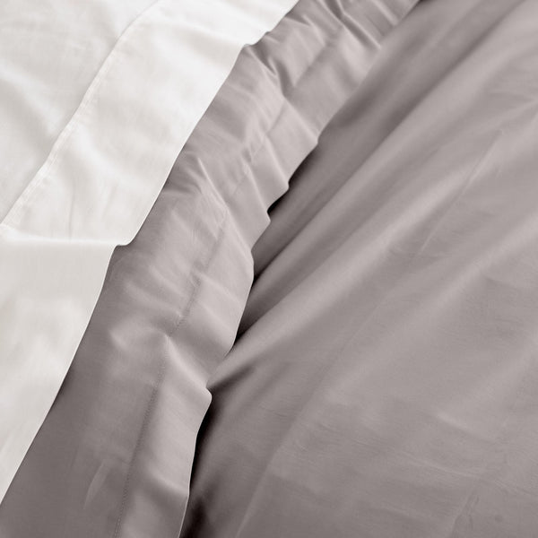 Royal Comfort Balmain 1000Tc Bamboo Cotton Quilt Cover Sets (Queen) Dove Quilt Covers