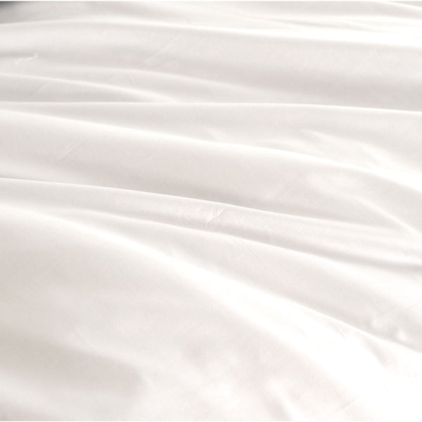Royal Comfort Balmain 1000Tc Bamboo Cotton Quilt Cover Sets (King) White Quilt Covers
