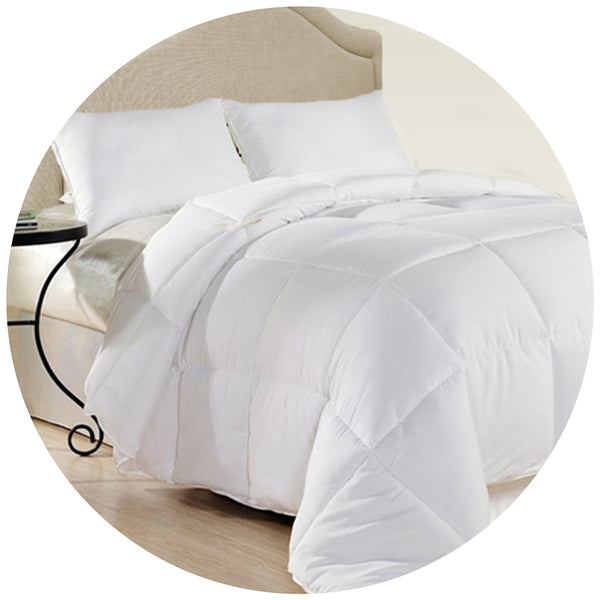 Royal Comfort Duck Feather And Down Quilt Super King 95% 500Gsm Super King Doonas