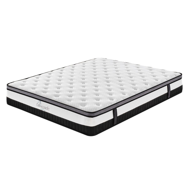 Osteopedic Euro Top Pocket Spring Mattress Double Bed Frames