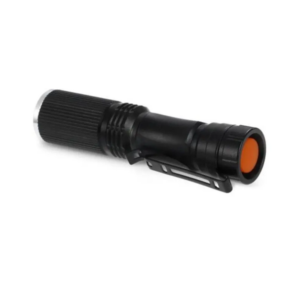 508 Cree Q5 300 Lumens Modes Water Resistant Focusing Led Small Flashlight Torch With Clip Flashlights