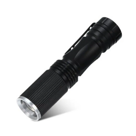 508 Cree Q5 300 Lumens Modes Water Resistant Focusing Led Small Flashlight Torch With Clip Flashlights
