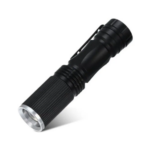 508 Cree Q5 300 Lumens Modes Water Resistant Focusing Led Small Flashlight Torch With Clip