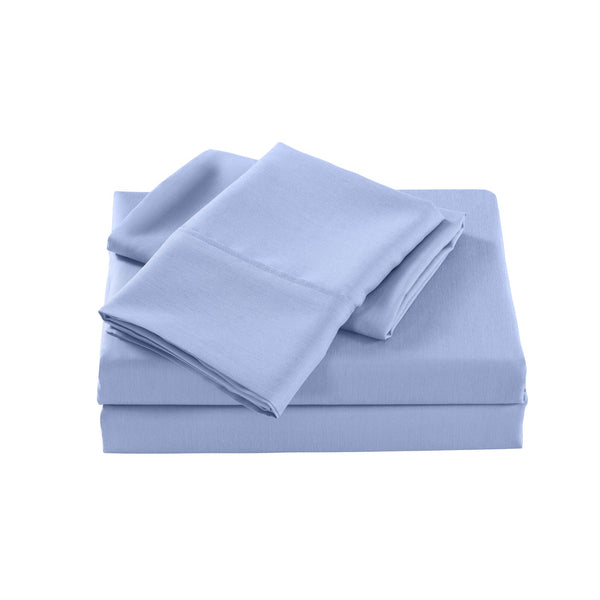 Royal Comfort Bamboo Cooling 2000Tc Sheet Set King Light Blue King Comforter Sets