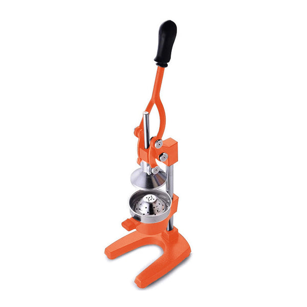 Cast Iron Citrus Juicer: Extra Large Commercial Manual Press Heavy Duty Countertop Squeezer For Fresh Orange Juice. Manual Juicers