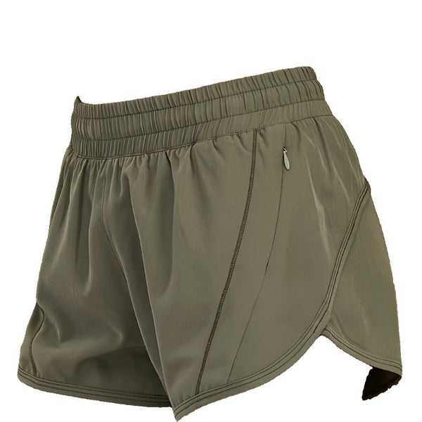 Summer Sports Shorts With Zipper Pockets Breathable Loose Outdoor Running Pants For Women Activewear Shorts