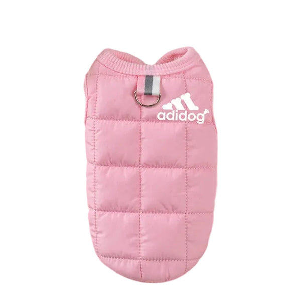 Pet Clothing Winter Thickened Dog Clothes Autumn And New Cotton Padded Jacket Vest Multi Color Waterproof Warm Dog Clothing & Shoes