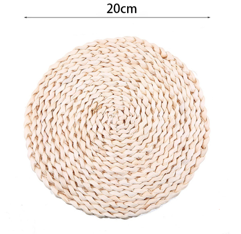 Round Woven Coasters Placemats