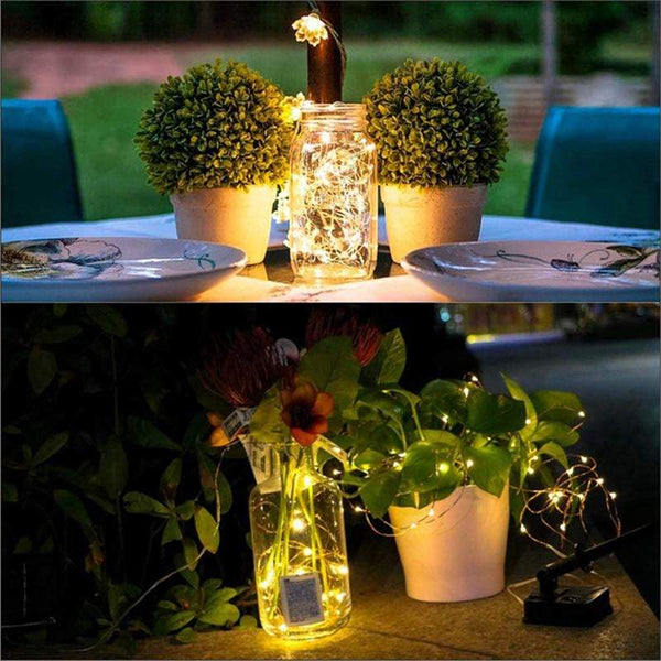 Fairy Lights 20M 200Leds Solar String Outdoor Lighting Garden Decorations String Lights