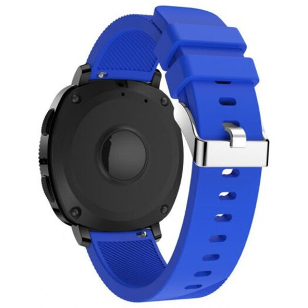 20Mm For Samsung Gear Sport Silicone Rubber Wrist Band Strap Blue