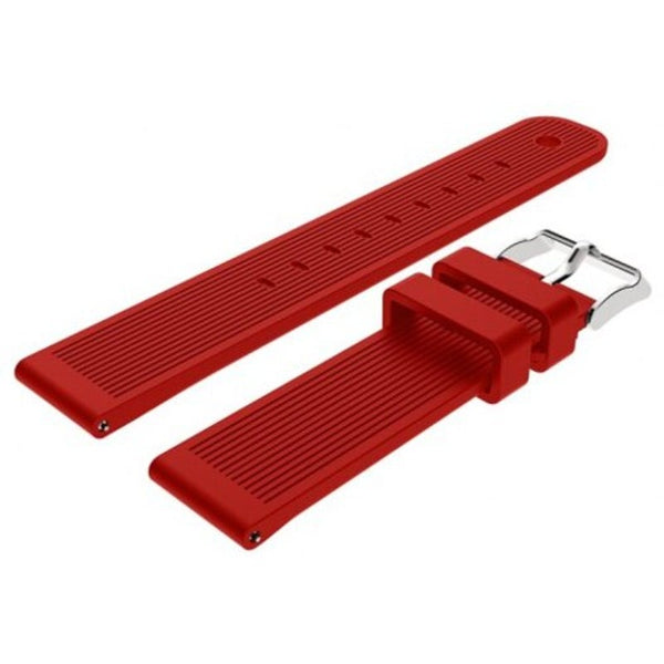 20Mm Silicone Sports Bracelet Strap Watch Band For Samsung Gear S2 Red