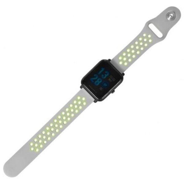 20Mm Silicone Watch Band Strap For Amazfit Youth Ed. Platinum