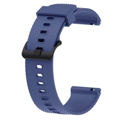 20Mm Silicone Watch Band Wrist Strap For Samsung Gear S2 Classic / Sport Deep Blue Watch Bands