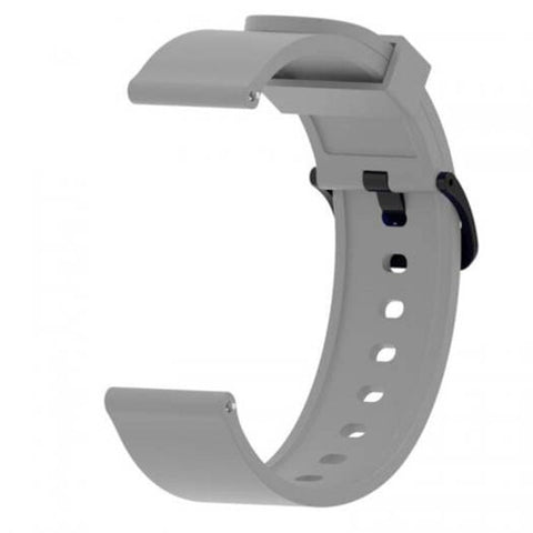 20Mm Silicone Wrist Watch Band Strap For Amazfit Bip Bit / Gear Sport Gray