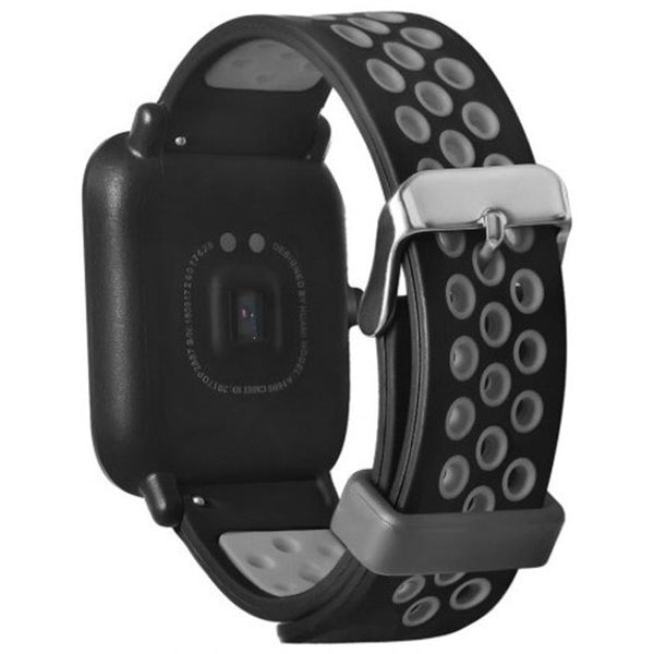 20Mm Tpe Wristband For Amazfit Gray Watch Bands