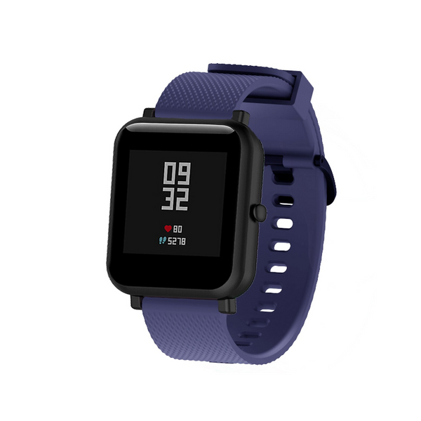 20Mm Silicone Watch Band Wrist Strap For Samsung Gear S2 Classic / Sport Deep Blue Watch Bands